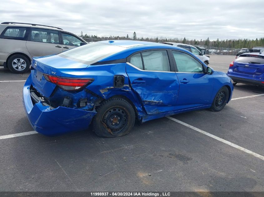 2021 Nissan Sentra VIN: 3N1AB8CV6MY209116 Lot: 11998937