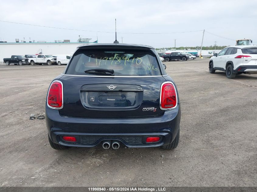 2021 Mini Cooper S VIN: WMWXU9C09M2N75465 Lot: 11998940