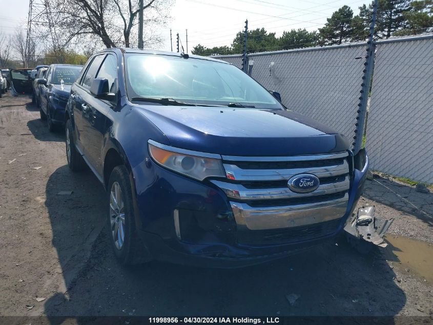 2011 Ford Edge Sel VIN: 2FMDK4JC0BBA37106 Lot: 11998956