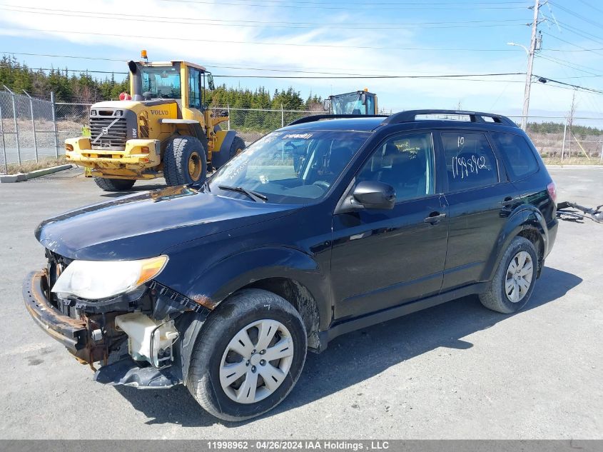 2010 Subaru Forester VIN: JF2SH6BC0AH702786 Lot: 11998962