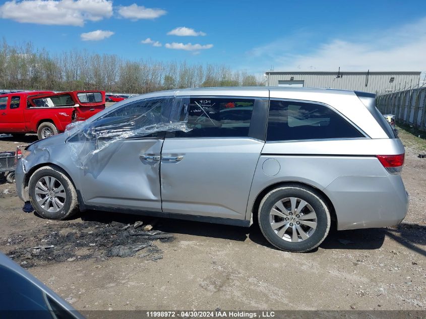 2014 Honda Odyssey Ex VIN: 5FNRL5H47EB509711 Lot: 11998972