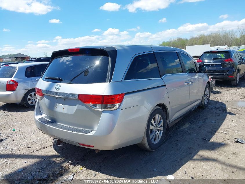 2014 Honda Odyssey Ex VIN: 5FNRL5H47EB509711 Lot: 11998972