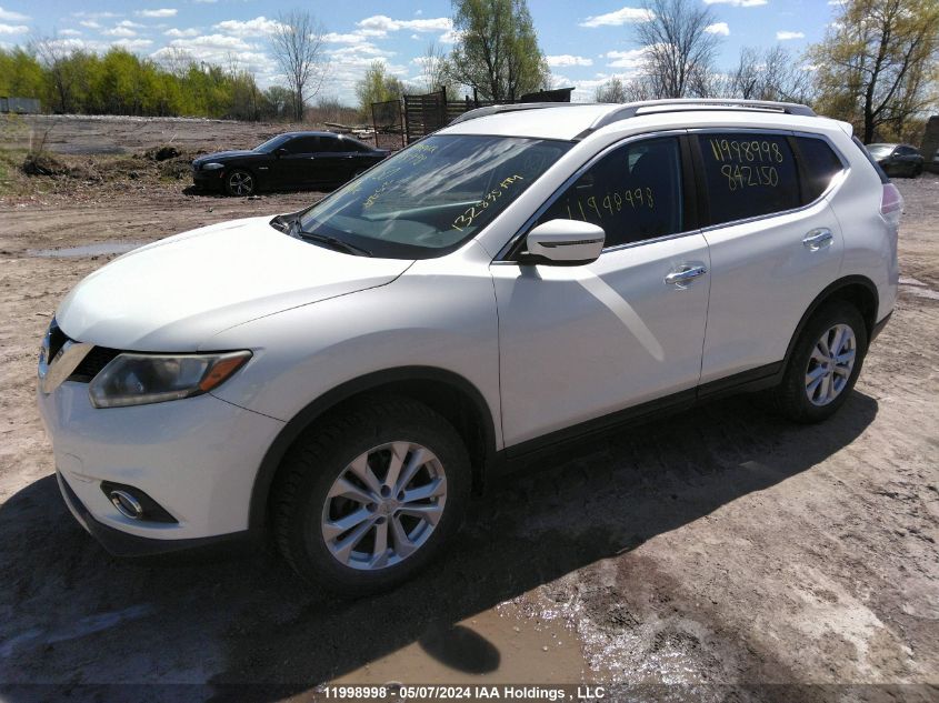 2016 Nissan Rogue VIN: 5N1AT2MV6GC842150 Lot: 11998998