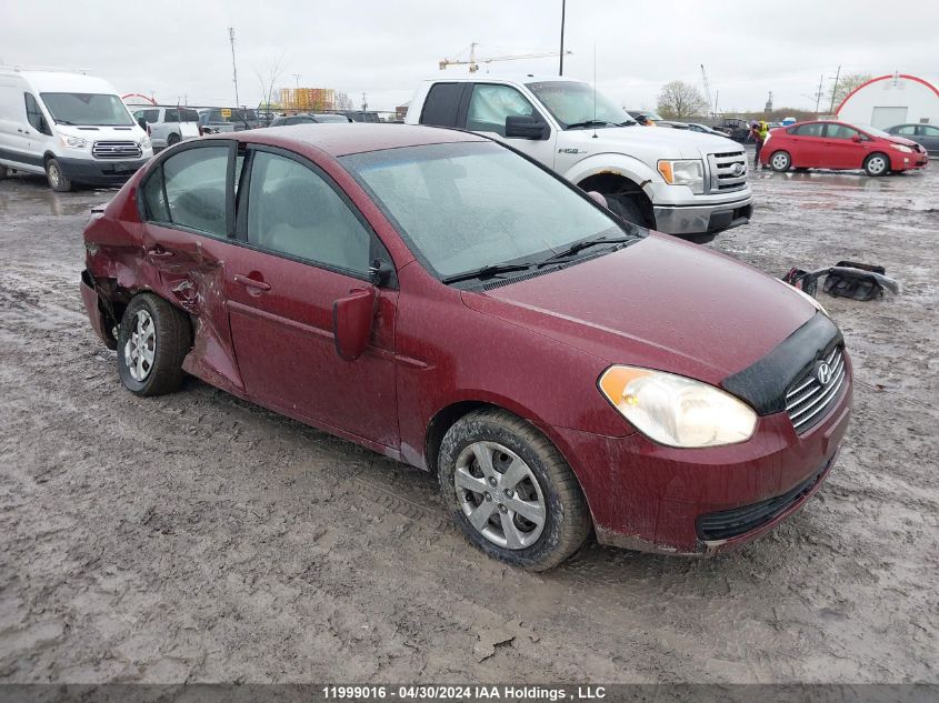 2009 Hyundai Accent Gls VIN: KMHCN45C69U384313 Lot: 11999016