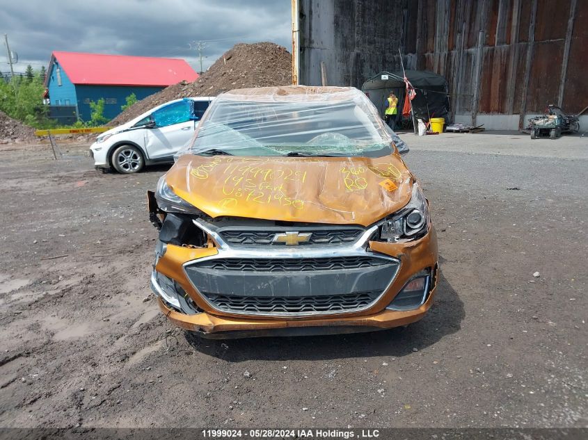 2019 Chevrolet Spark VIN: KL8CD6SA4KC721930 Lot: 11999024