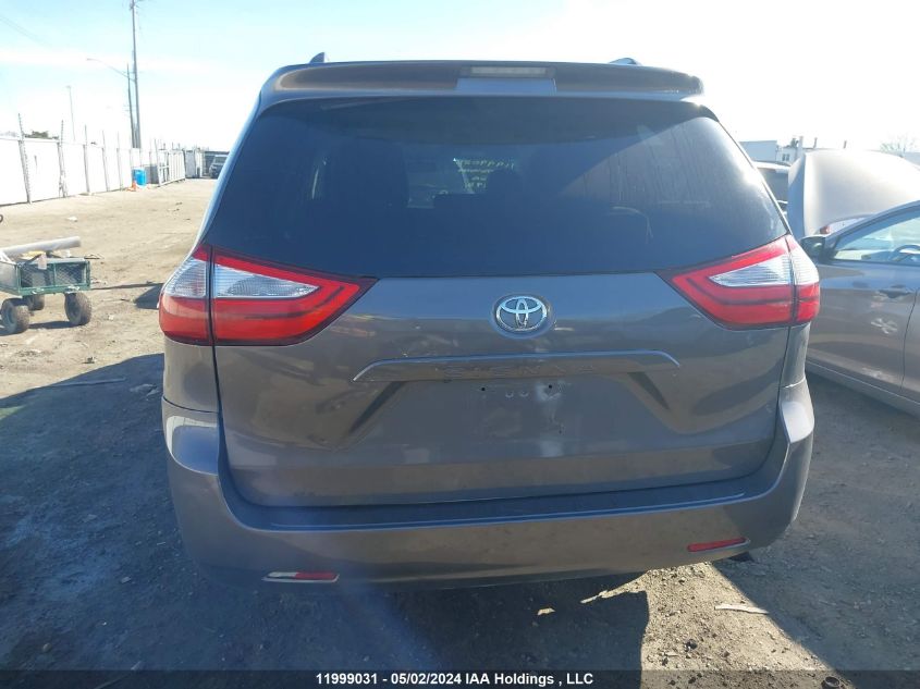 2016 Toyota Sienna VIN: 5TDZK3DC5GS728198 Lot: 11999031