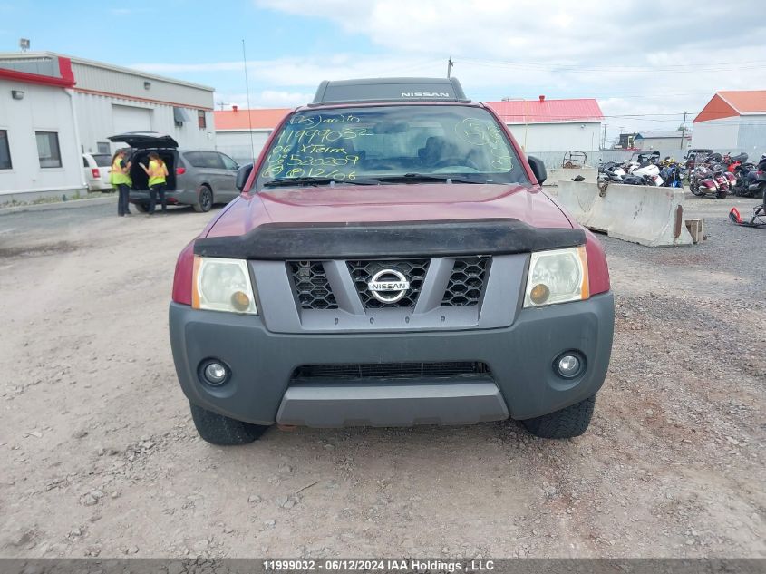 2006 Nissan Xterra Off Road/S/Se VIN: 5N1AN08W36C520209 Lot: 11999032
