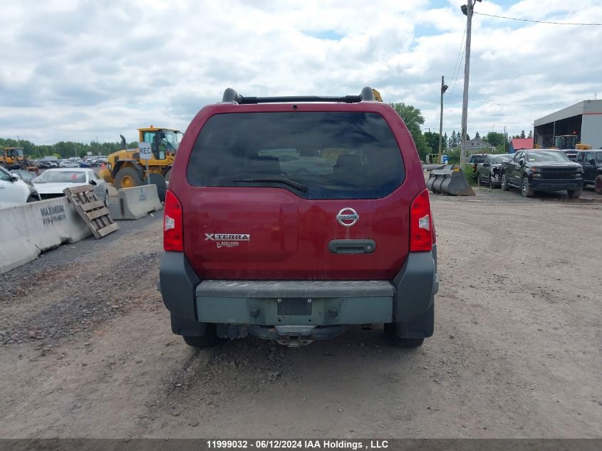 2006 Nissan Xterra Off Road/S/Se VIN: 5N1AN08W36C520209 Lot: 11999032