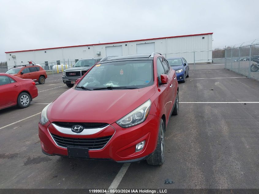 2014 Hyundai Tucson Limited VIN: KM8JUCAG0EU839356 Lot: 11999034