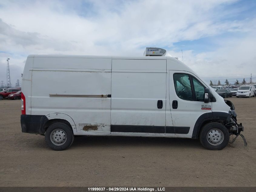 2021 Ram Promaster 3500 High Roof 159 In. Wb VIN: 3C6MRVHG2ME500056 Lot: 11999037