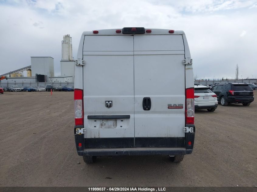 2021 Ram Promaster 3500 High Roof 159 In. Wb VIN: 3C6MRVHG2ME500056 Lot: 11999037