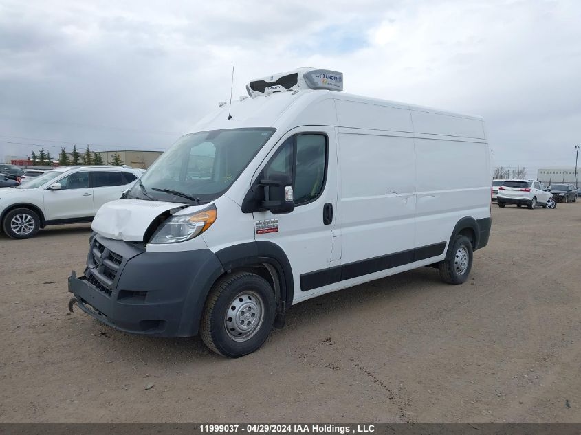 2021 Ram Promaster 3500 High Roof 159 In. Wb VIN: 3C6MRVHG2ME500056 Lot: 11999037