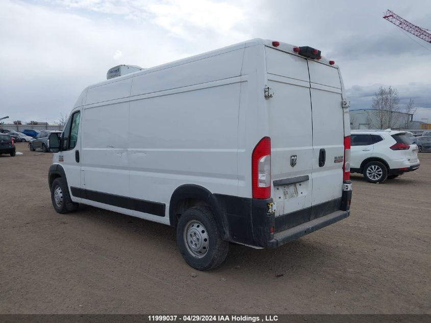 2021 Ram Promaster 3500 High Roof 159 In. Wb VIN: 3C6MRVHG2ME500056 Lot: 11999037