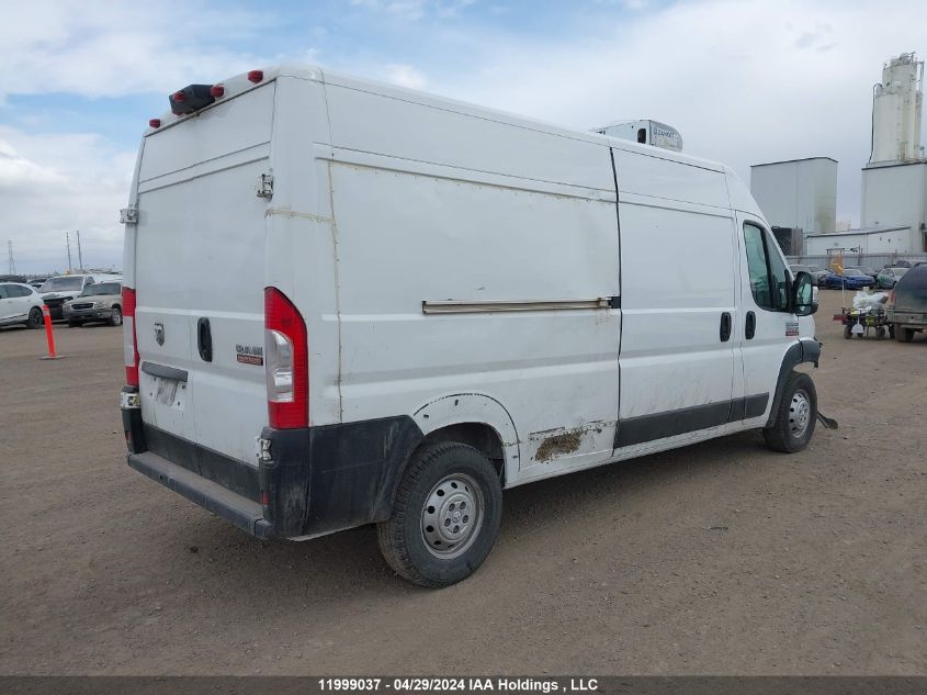 2021 Ram Promaster 3500 High Roof 159 In. Wb VIN: 3C6MRVHG2ME500056 Lot: 11999037