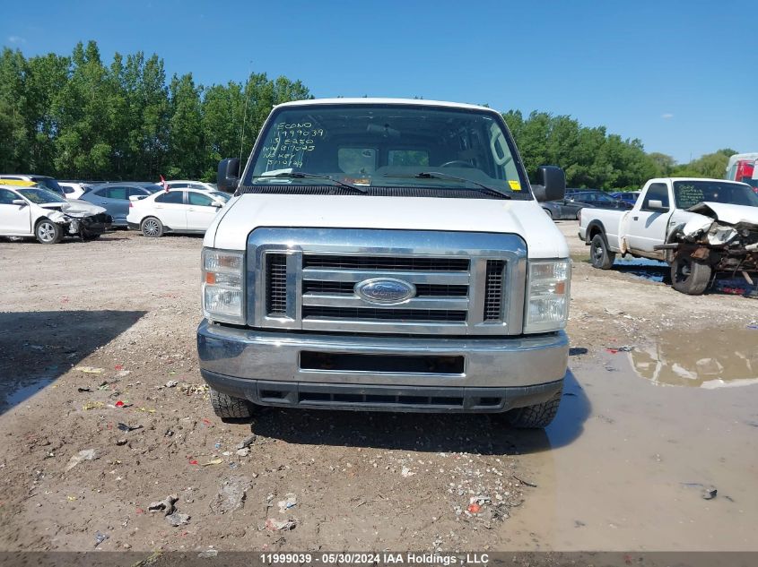 2013 Ford E-250 Commercial VIN: 1FTNE2EW9DDB17025 Lot: 11999039