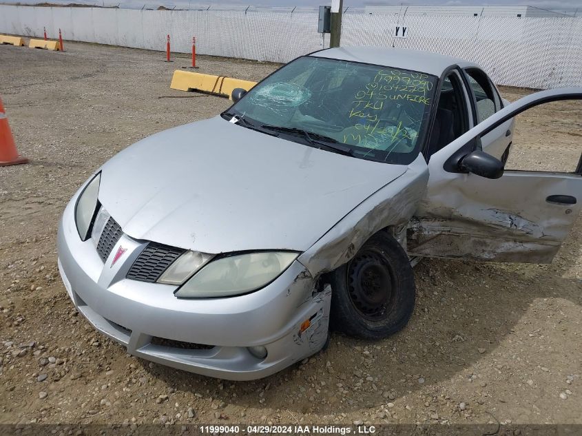 2004 Pontiac Sunfire VIN: 3G2JB52F64S104279 Lot: 11999040