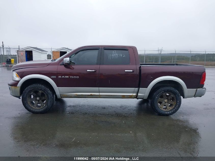 2012 Dodge Ram 1500 Laramie VIN: 1C6RD7NT1CS158077 Lot: 11999042