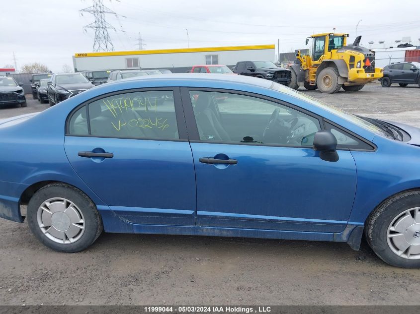 2010 Honda Civic VIN: 2HGFA1F40AH022456 Lot: 11999044