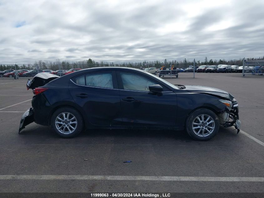 2018 Mazda 3 Touring VIN: JM1BN1V73J1186134 Lot: 11999063