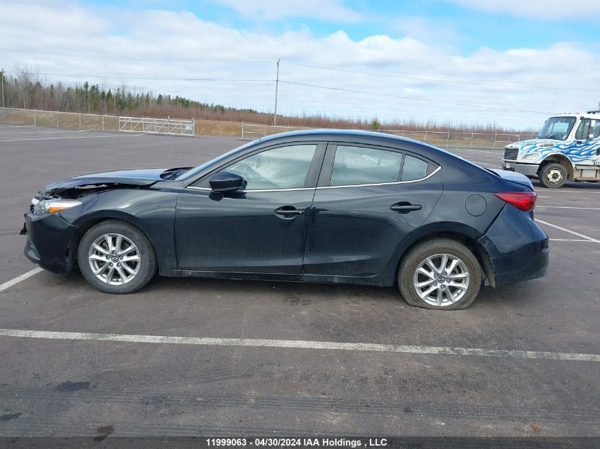 2018 Mazda 3 Touring VIN: JM1BN1V73J1186134 Lot: 11999063