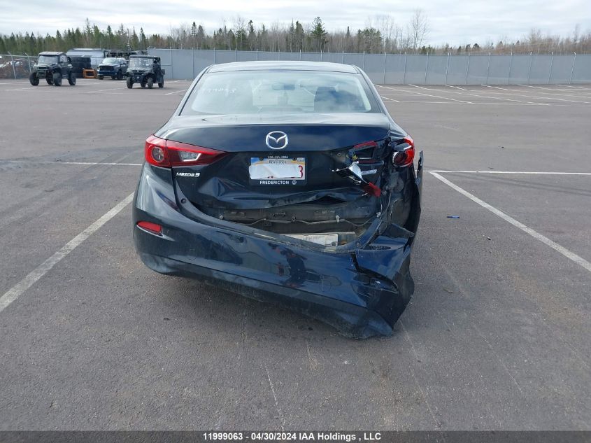 2018 Mazda 3 Touring VIN: JM1BN1V73J1186134 Lot: 11999063