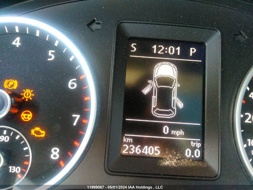 2012 Volkswagen Tiguan VIN: WVGBV7AX4CW520634 Lot: 11999067