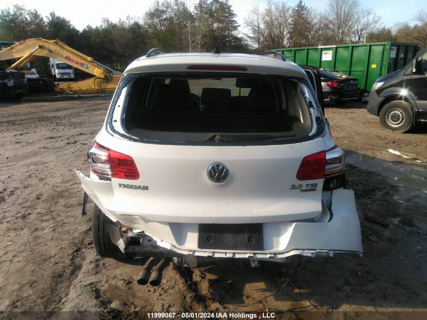 2012 Volkswagen Tiguan VIN: WVGBV7AX4CW520634 Lot: 11999067