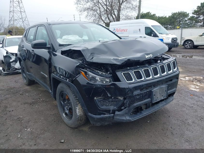 2019 Jeep Compass Sport VIN: 3C4NJCAB8KT762535 Lot: 11999071