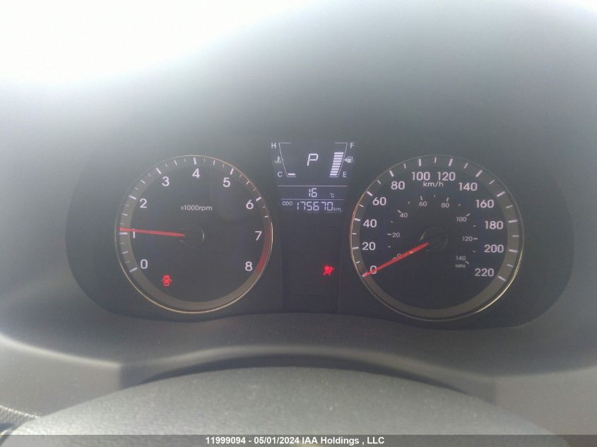 2013 Hyundai Accent Gls/Se VIN: KMHCU4AE6DU381446 Lot: 11999094