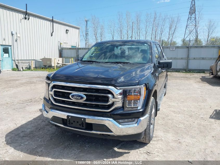 2022 Ford F-150 VIN: 1FTFW1E82NKD93184 Lot: 11999109