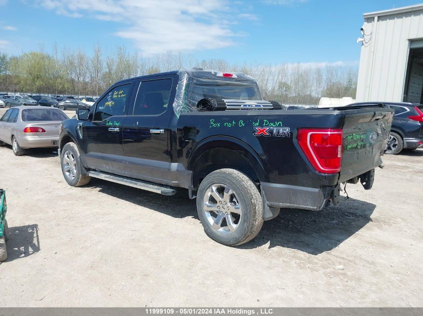 2022 Ford F-150 VIN: 1FTFW1E82NKD93184 Lot: 11999109