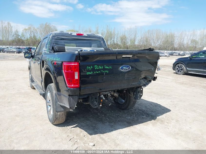 2022 Ford F-150 VIN: 1FTFW1E82NKD93184 Lot: 11999109