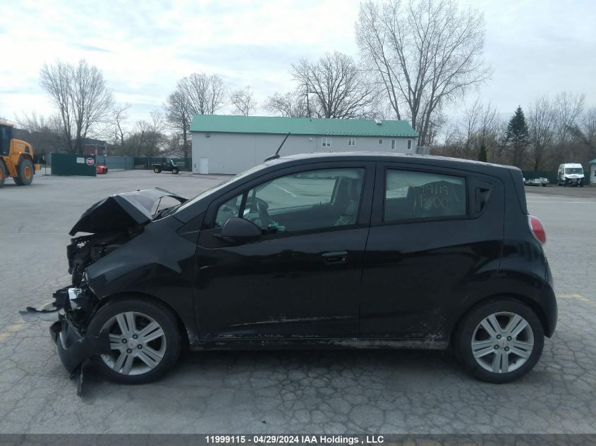 2014 Chevrolet Spark VIN: KL8CA6S95EC543951 Lot: 11999115