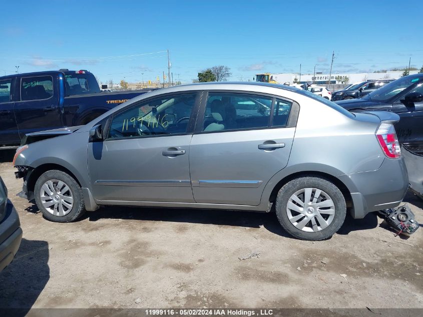 2011 Nissan Sentra 2.0/2.0S/Sr/2.0Sl VIN: 3N1AB6AP7BL600875 Lot: 11999116