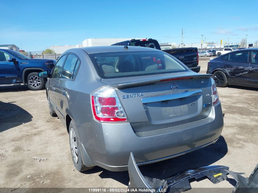 2011 Nissan Sentra 2.0/2.0S/Sr/2.0Sl VIN: 3N1AB6AP7BL600875 Lot: 11999116