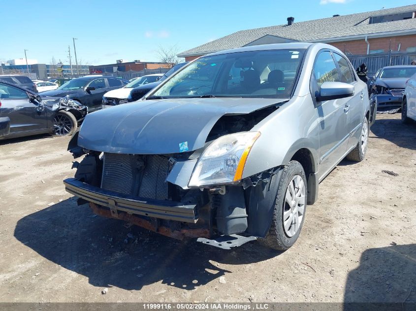 2011 Nissan Sentra 2.0/2.0S/Sr/2.0Sl VIN: 3N1AB6AP7BL600875 Lot: 11999116