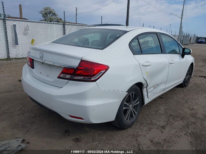 2015 Honda Civic Sedan VIN: 2HGFB2F45FH022091 Lot: 11999117