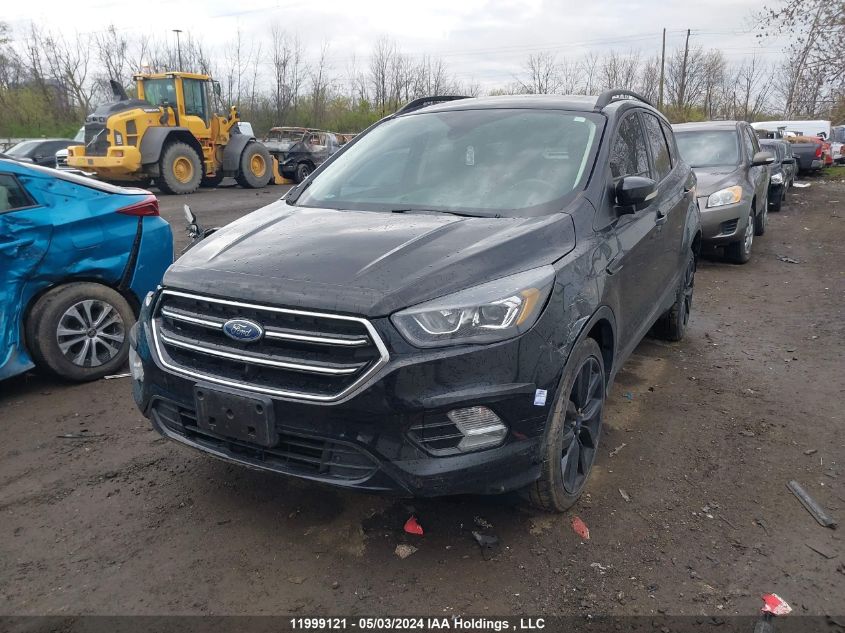 2018 Ford Escape Titanium VIN: 1FMCU9J90JUB56600 Lot: 11999121