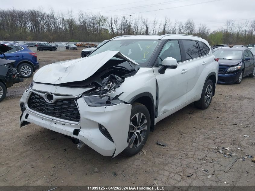 2023 Toyota Highlander L/Le/Xle/Limited/Platinum/Xse VIN: 5TDKDRBHXPS020347 Lot: 11999125