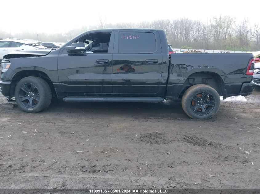 2022 Ram 1500 Sport VIN: 1C6SRFVT5NN475164 Lot: 11999135