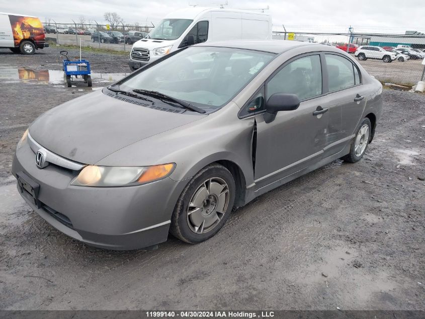 2008 Honda Civic VIN: 2HGFA16498H103644 Lot: 11999140