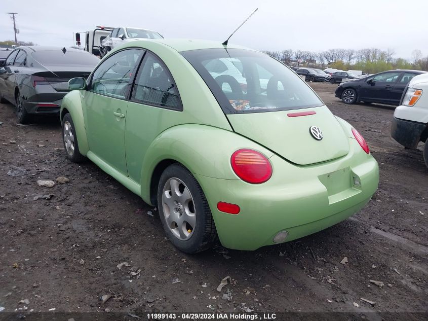 2002 Volkswagen New Beetle VIN: 3VWCB21C52M419468 Lot: 11999143