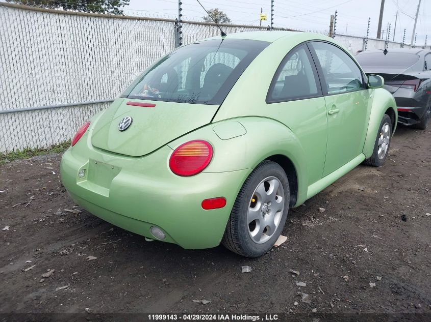 2002 Volkswagen New Beetle VIN: 3VWCB21C52M419468 Lot: 11999143