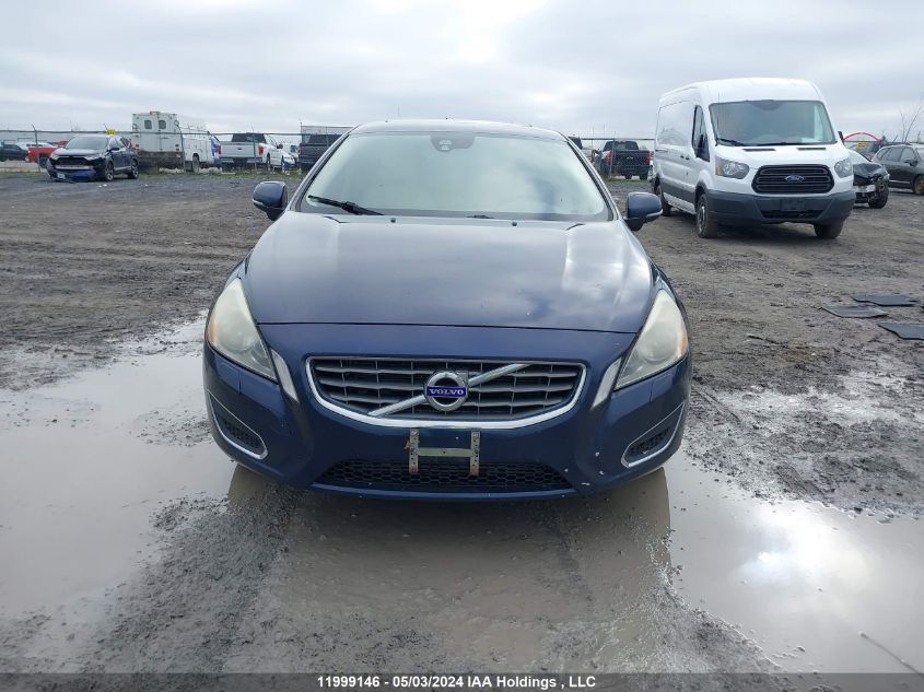 2012 Volvo S60 VIN: YV1622FS8C2030651 Lot: 11999146