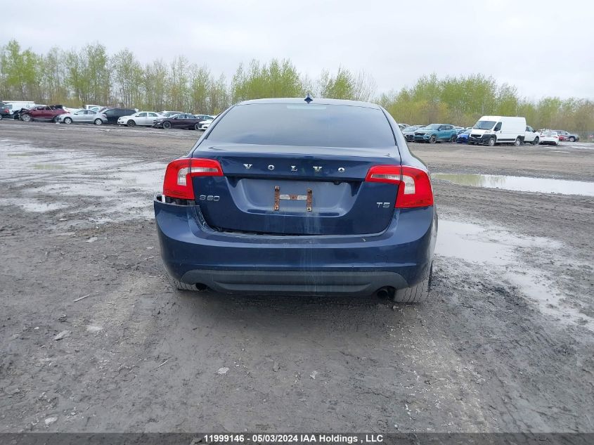 2012 Volvo S60 VIN: YV1622FS8C2030651 Lot: 11999146