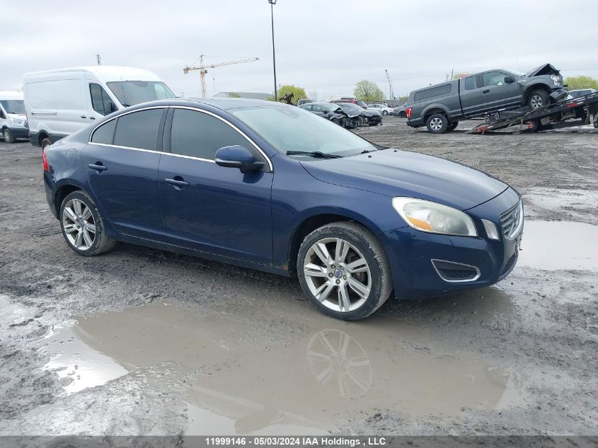 2012 Volvo S60 VIN: YV1622FS8C2030651 Lot: 11999146