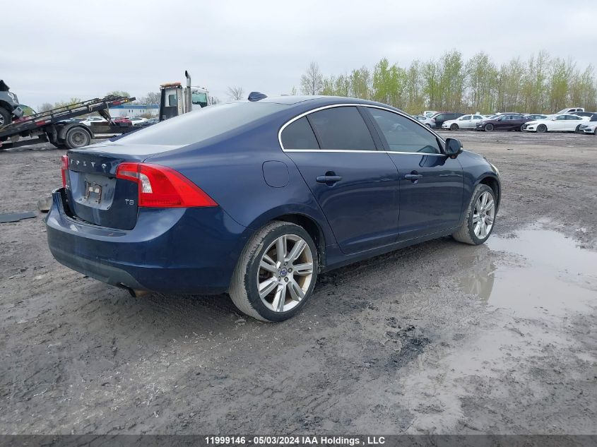 2012 Volvo S60 VIN: YV1622FS8C2030651 Lot: 11999146