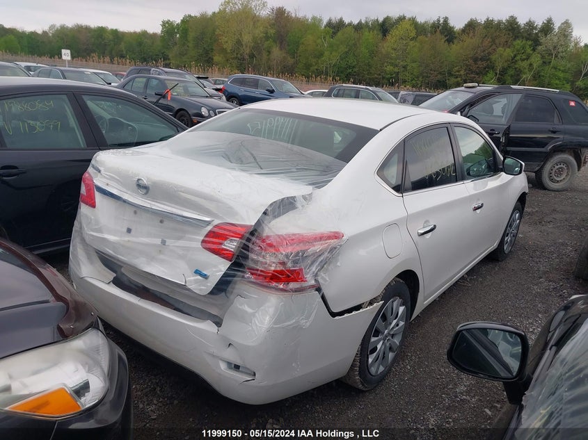 2015 Nissan Sentra Sv/S/Sr/Sl VIN: 3N1AB7APXFL630612 Lot: 11999150