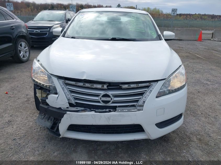 2015 Nissan Sentra Sv/S/Sr/Sl VIN: 3N1AB7APXFL630612 Lot: 11999150