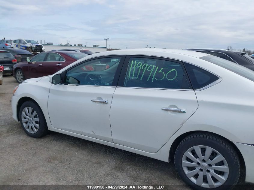 2015 Nissan Sentra Sv/S/Sr/Sl VIN: 3N1AB7APXFL630612 Lot: 11999150